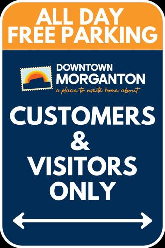 New parking sign