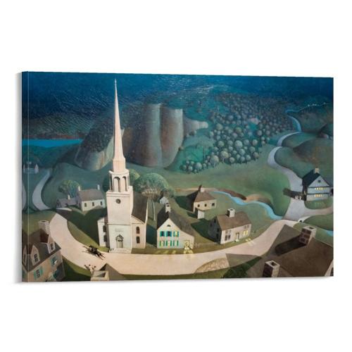 'Paul Revere's Ride' by Grant Wood