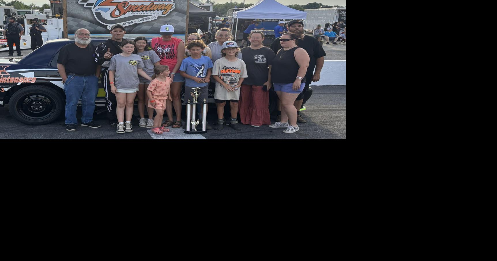 All three nearby tracks host events