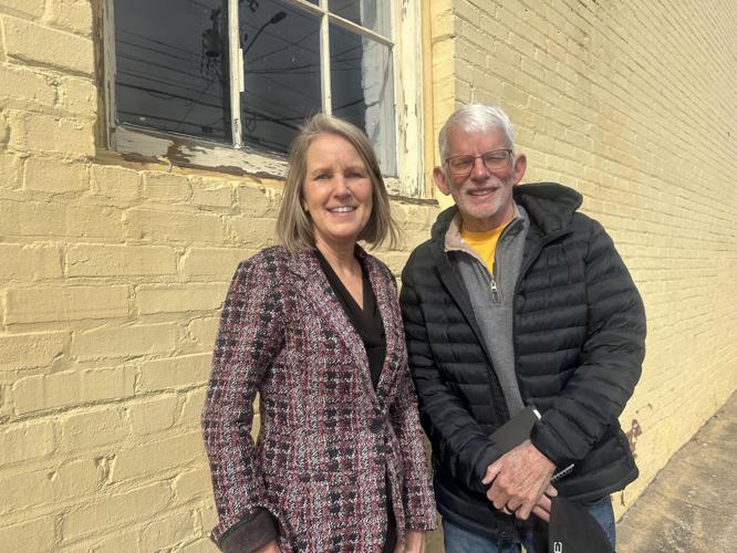 Beth Heile and Dan Hoyle