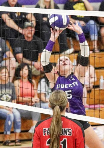 Liberty volleyball sweeps Table Rock