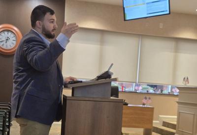 Brandon Ruppe speaks at August 2026 Burke BOC meeting
