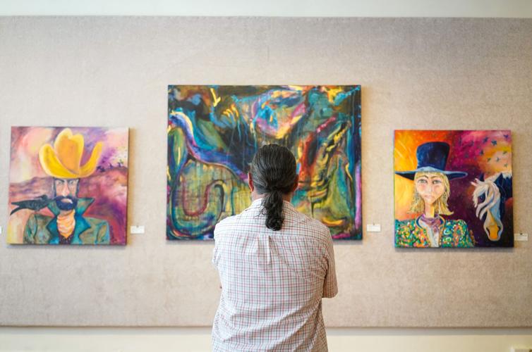 Old Rock School - Mixed Media Art Show