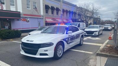 Morganton Public Safety car