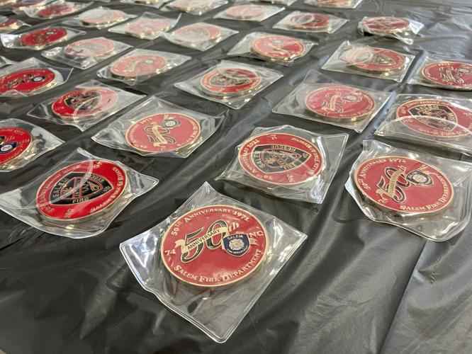50 Year Coins Salem Fire Rescue