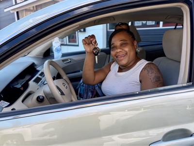 Larisha Ferguson gets new car