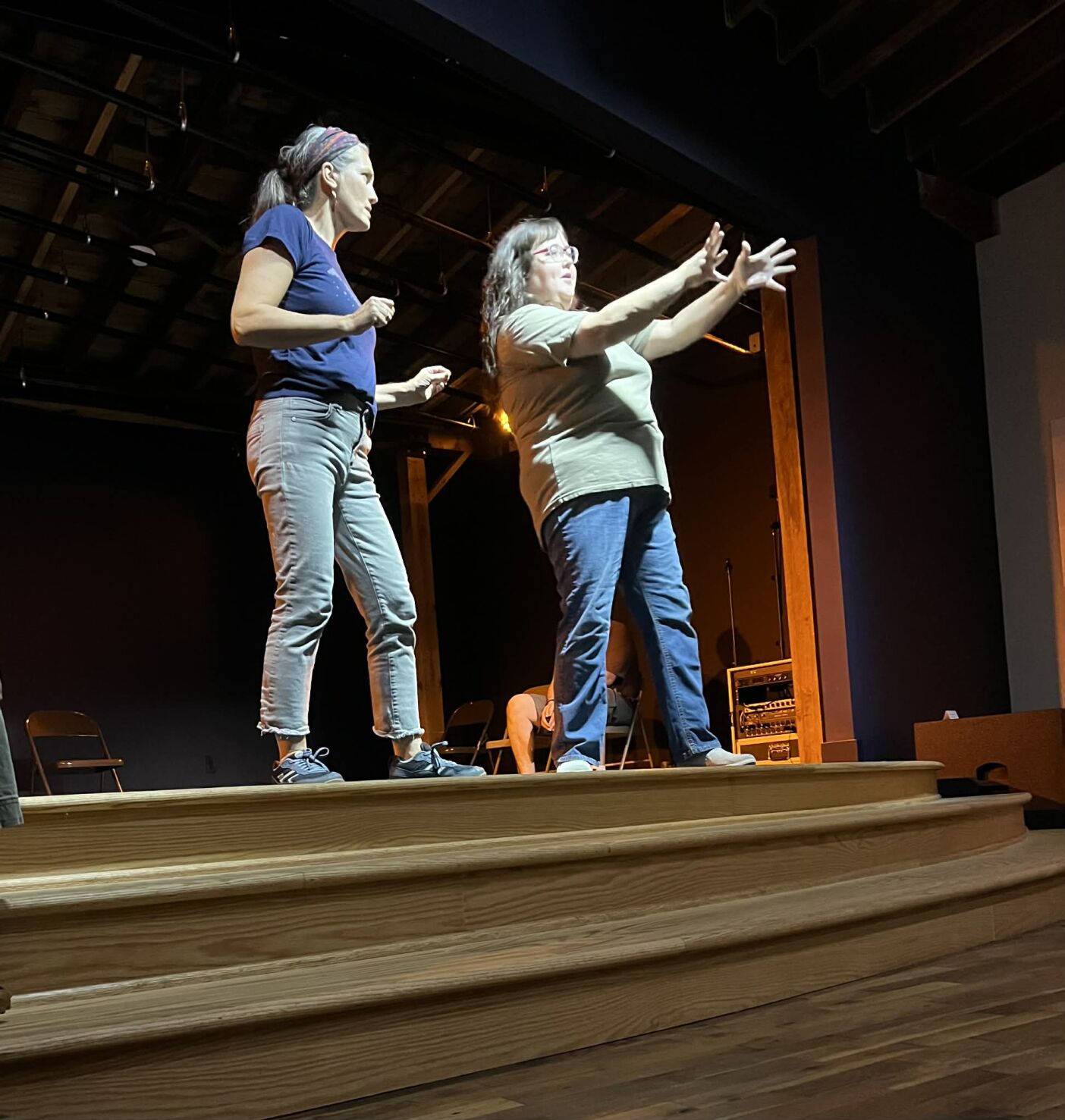 Tracy Scott and Beth Forsythe