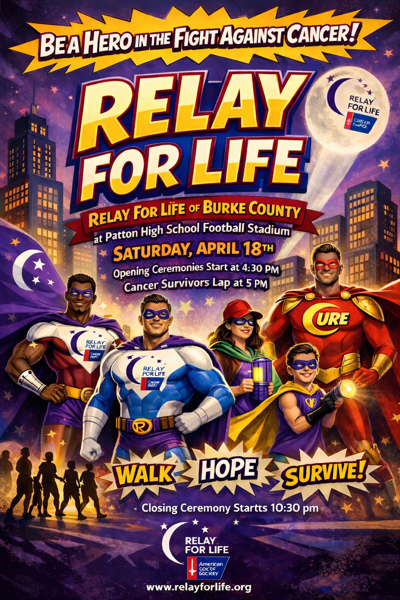 Relay for Life poster