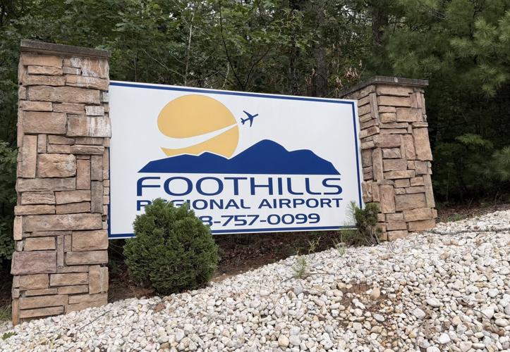 Foothills Regional Airport Entrance