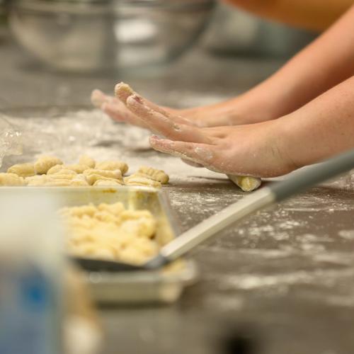 Rolling gnocchi