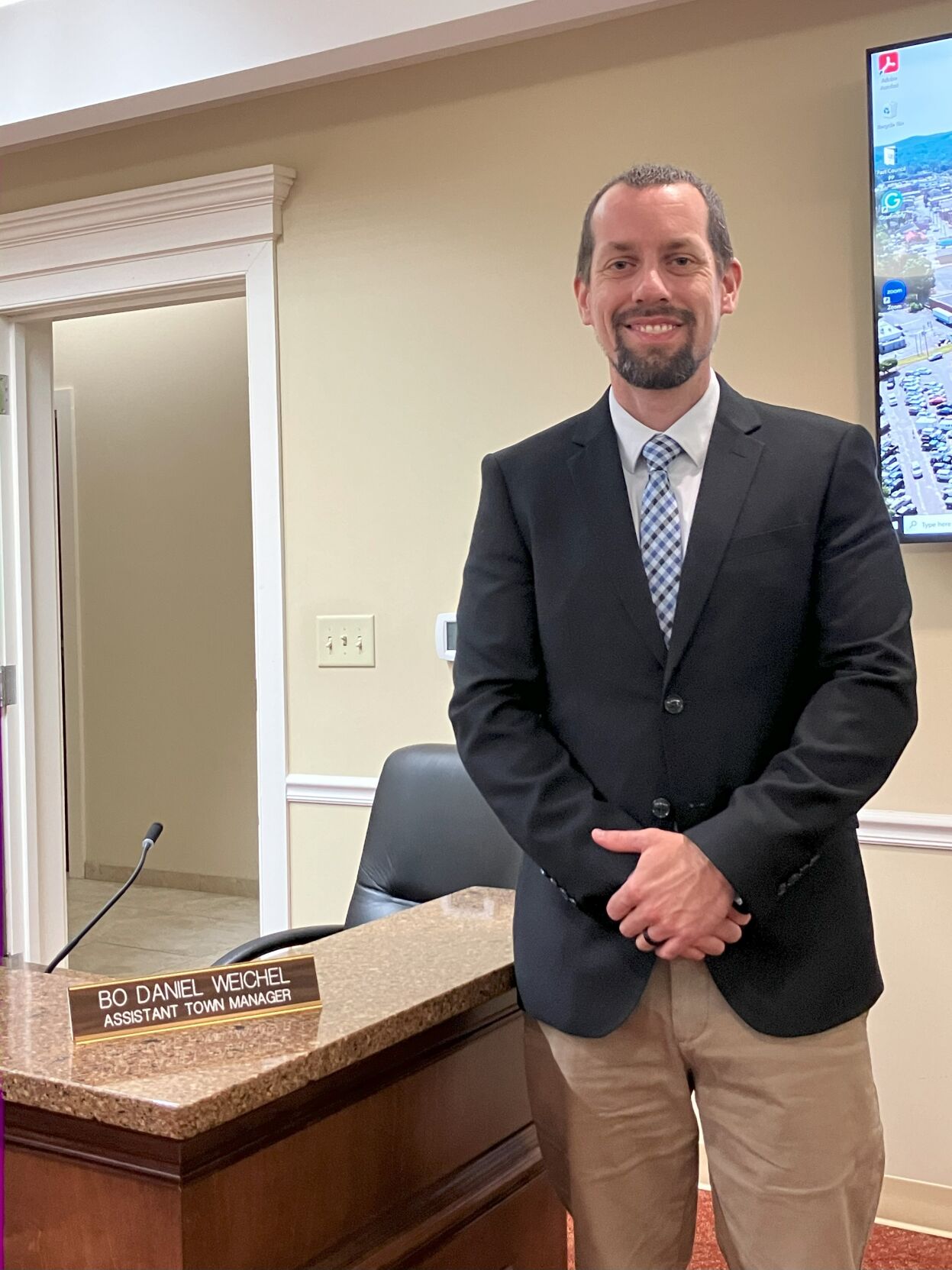 Interim Town Manager Bo Weichel