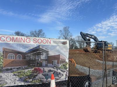 Morganton Savings Bank construction