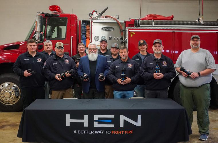 HEN Foundation Donation of Equipment to the Enola Fire Department