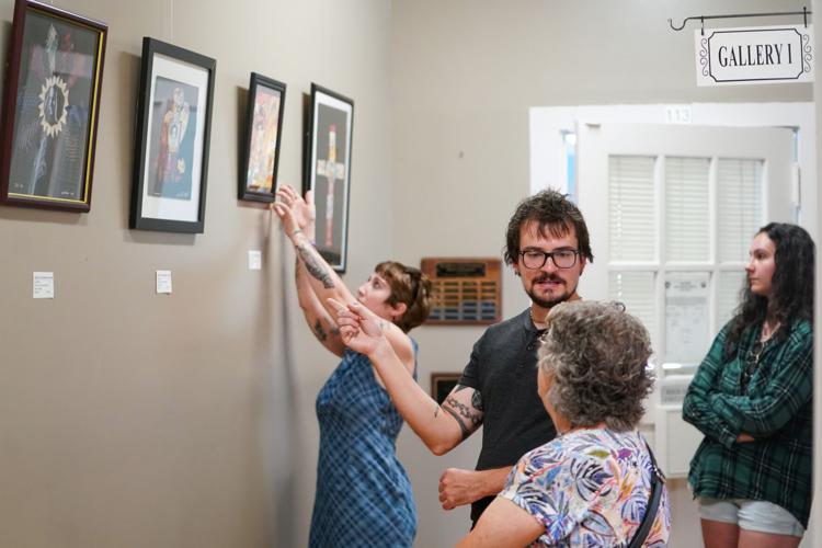 Old Rock School - Mixed Media Art Show
