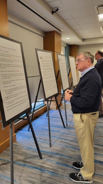 Commissioner Phil Smith contemplates projects to prioritize