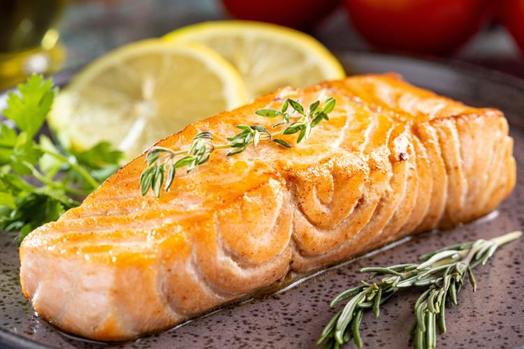 grilled salmon