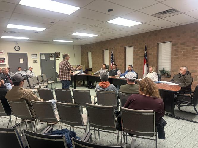 Glen Alpine Board of Aldermen meeting