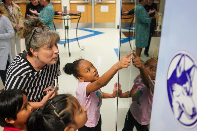 Forest Hill Elementary School Book Vending Machine