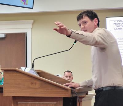 Valdese Town Planner Michael Rapp