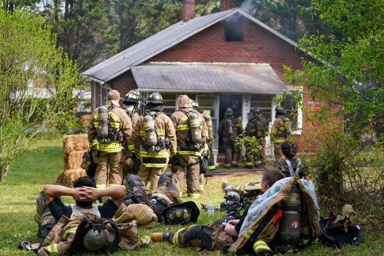 Live burn in Morganton