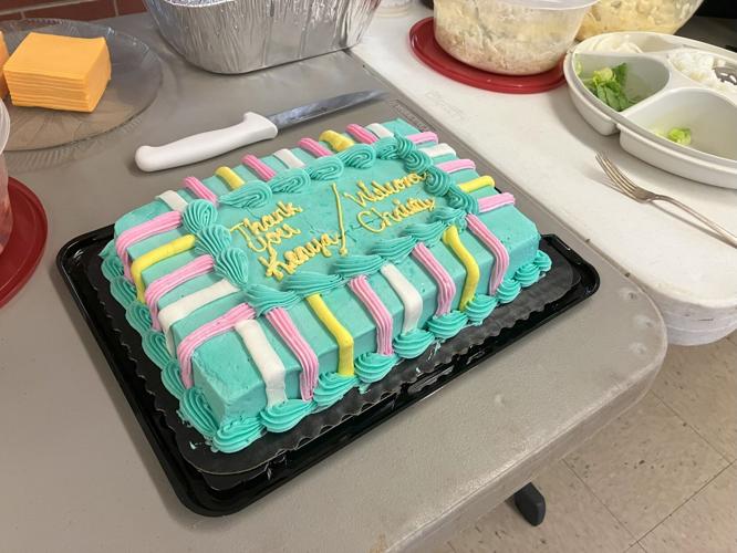 Celebratory cake OHP