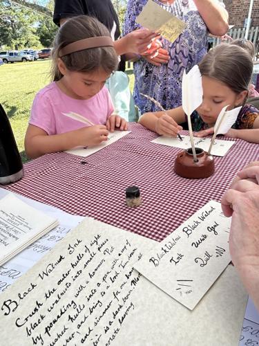 quill writing