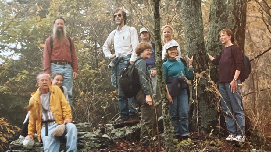Foothills Conservancy Founder Reflects on 30 Years of Land Protection - Susie Hamrick Jones with Friends in 97' or 98' - 1