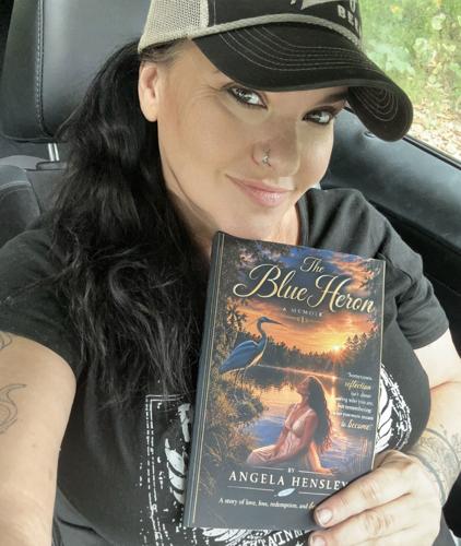 hensley with book