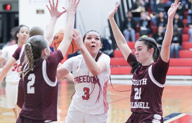 South-Caldwell Freedom girls bkb