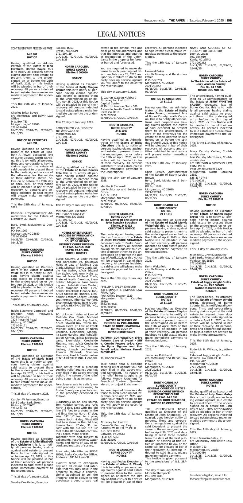 Page B15