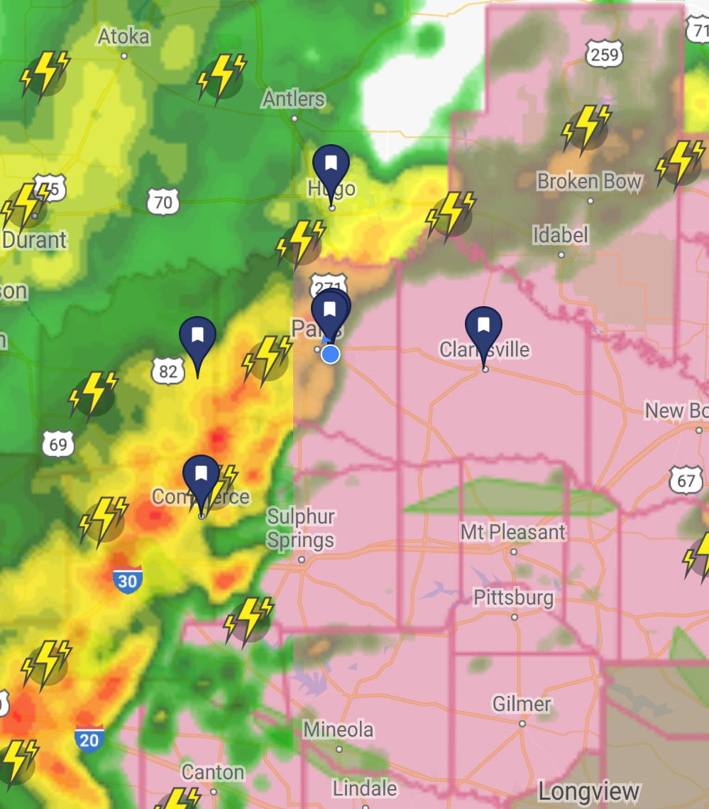 Strong Storms Fizzle Out In Northeast Texas | News | Theparisnews.com