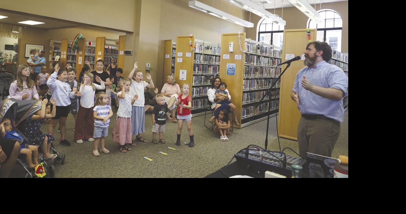 Entertainer kicks off Paris Library Friday programs with lively show ...