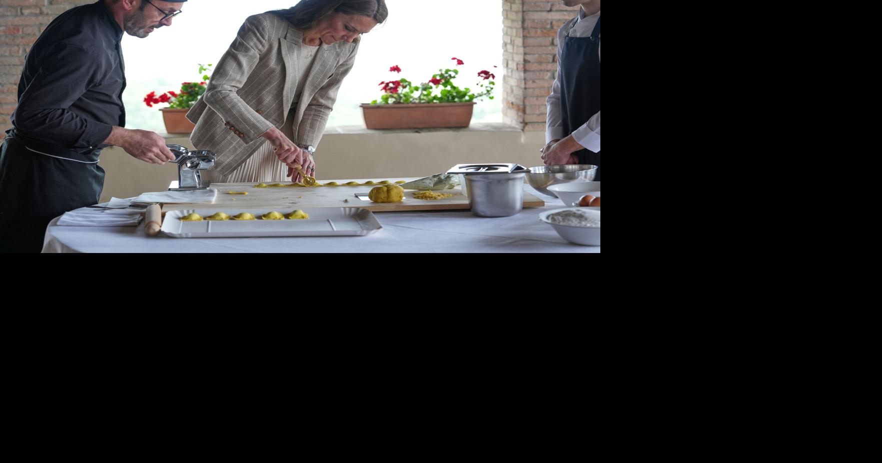 Photos of Kate, the Princess of Wales on her trip to Italy