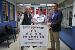Paris ISD collaborates with Mathews Auto Group to present January GROWL Awards