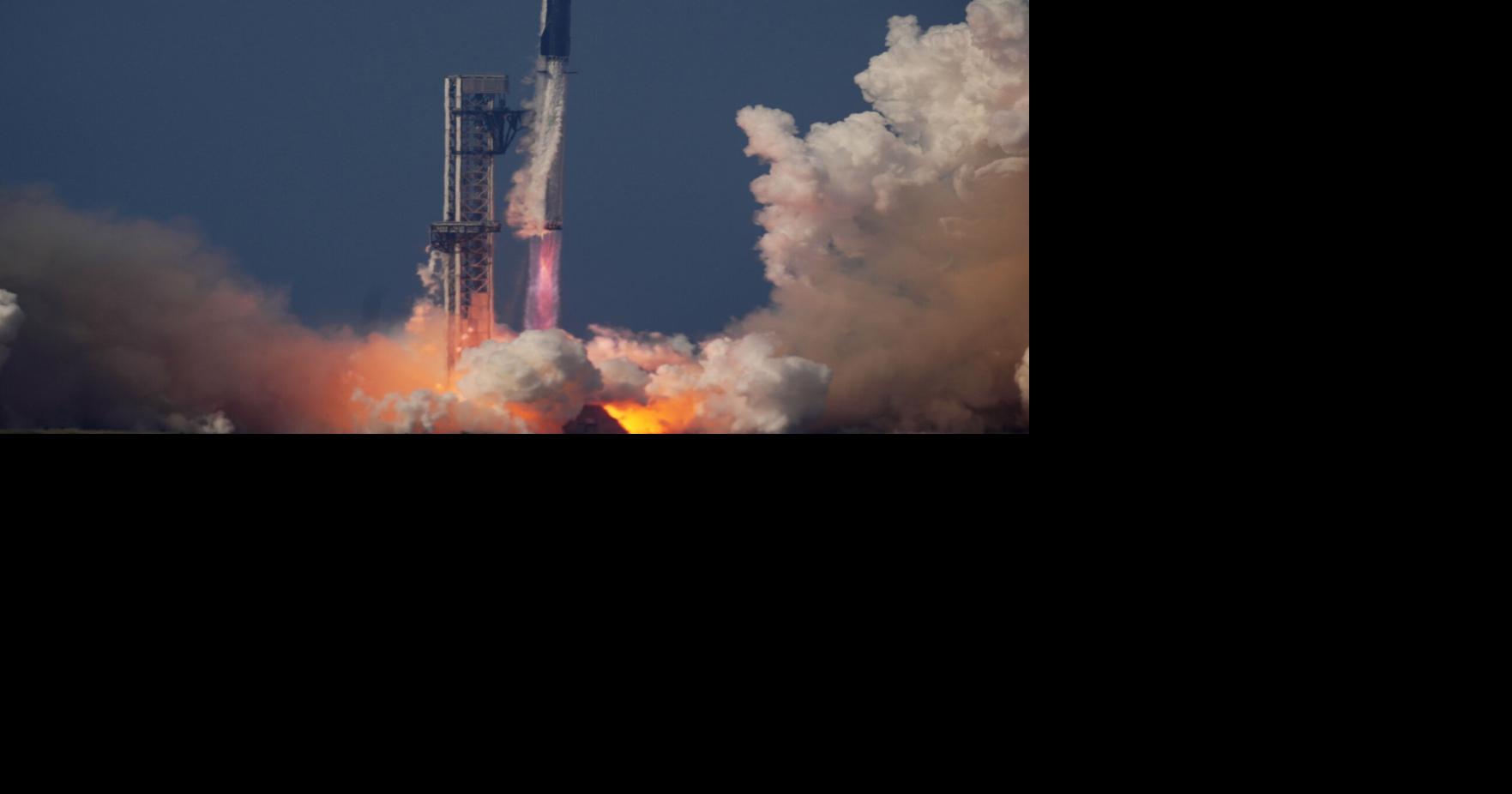 APTOPIX SpaceX Starship Launch