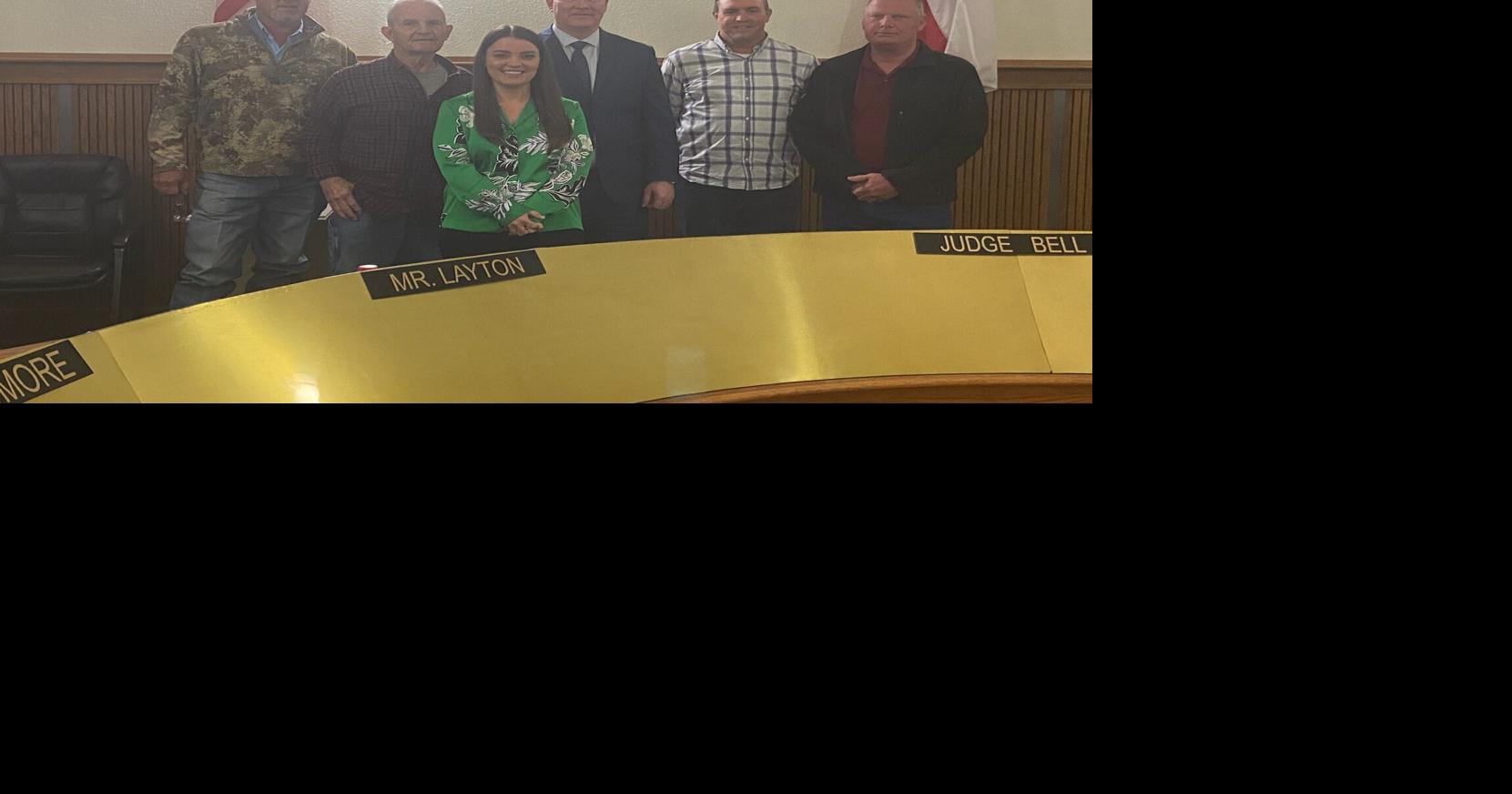 Commissioners appoint tax assessorcollector; look at roof damage