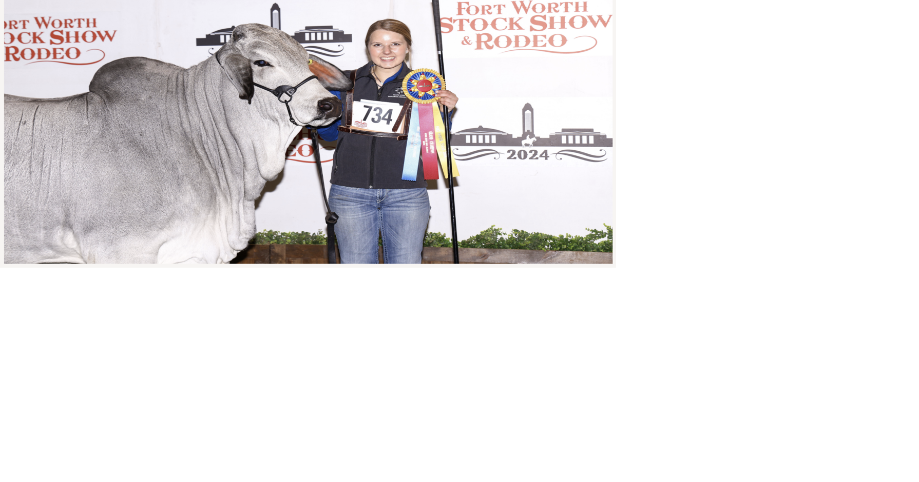 Community Faces | Local Student captures Grand Champion win at Fort ...