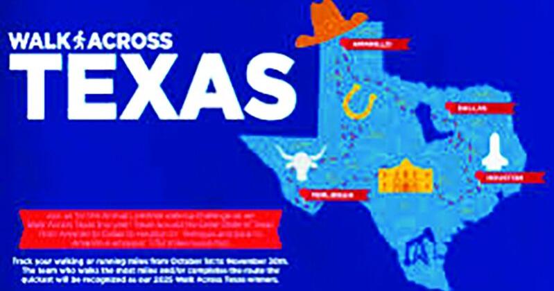 Walk Across Texas event now accepting sign-ups through March 8 | News