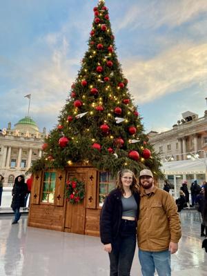 With patience a long distance love affair grows between Texas country boy and London city girl