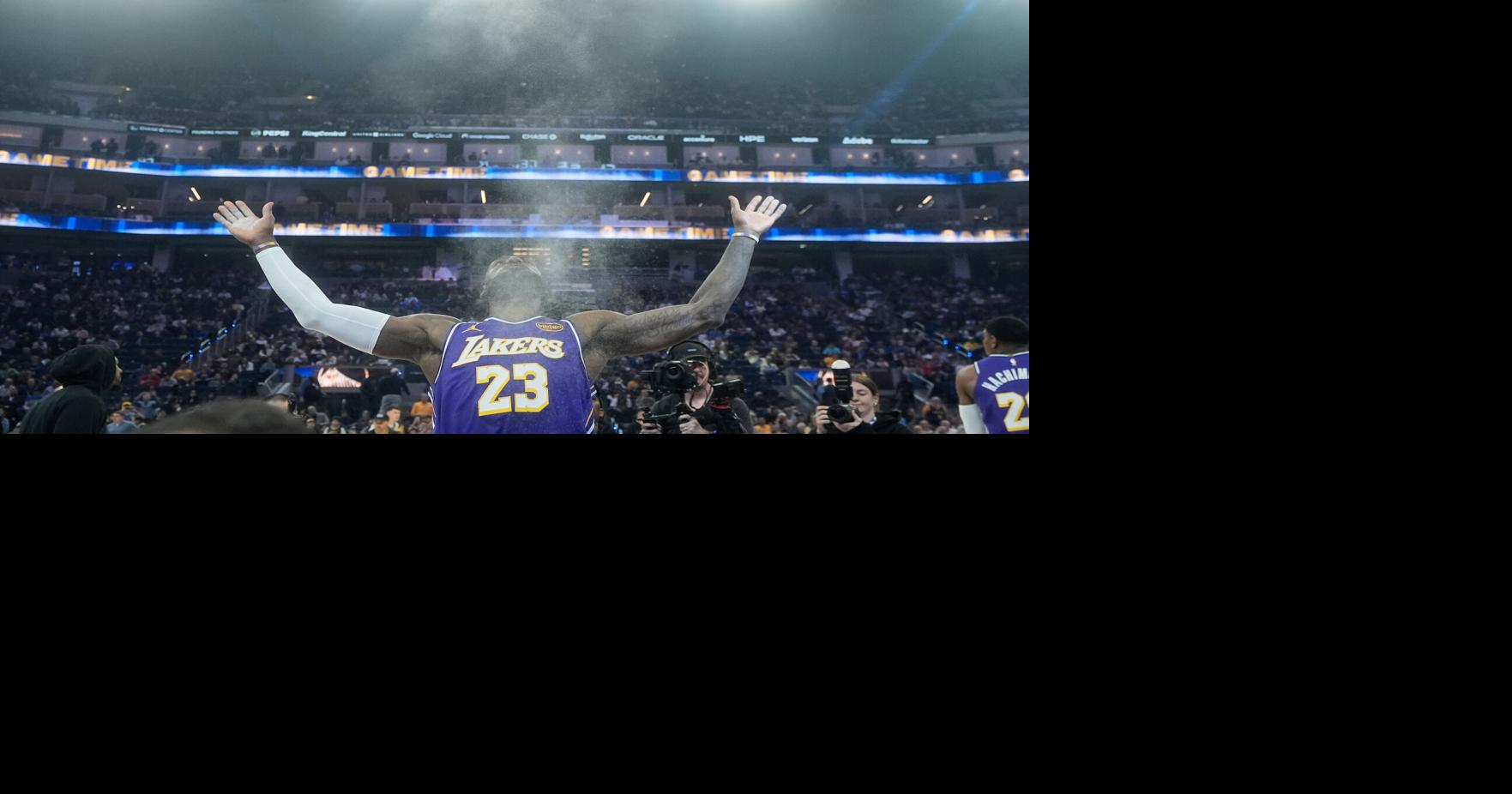 LeBron James says he isn't ready to reveal a decision on his future, doesn't offer any hints