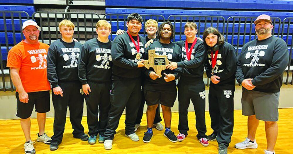 Honey Grove Warriors powerlifting earns Regional Runner-up, sending two lifters to state competition