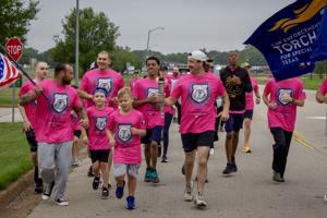 Law Enforcement and Special Olympics conducts Torch Run