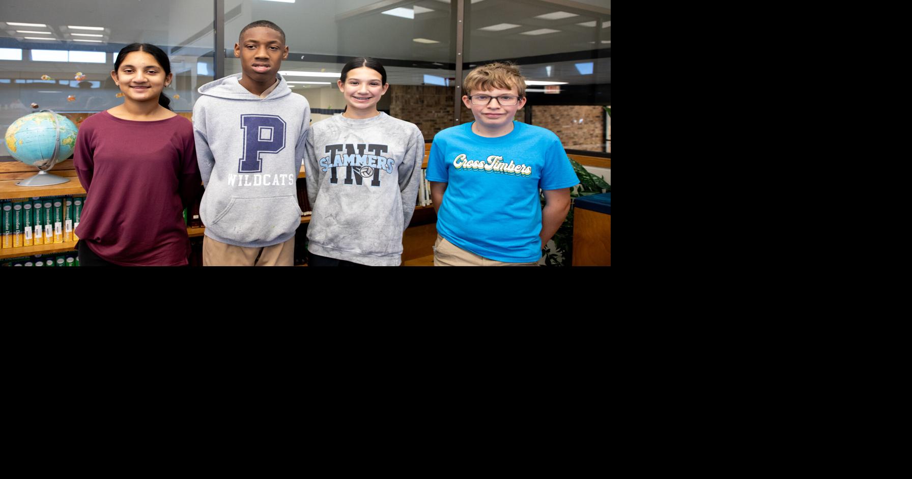 October Good Citizens Awarded at Paris Junior High School