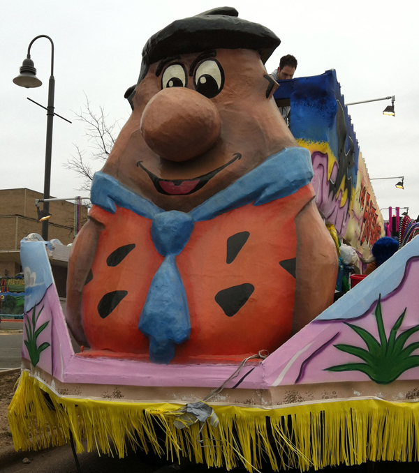 flintstone pool float