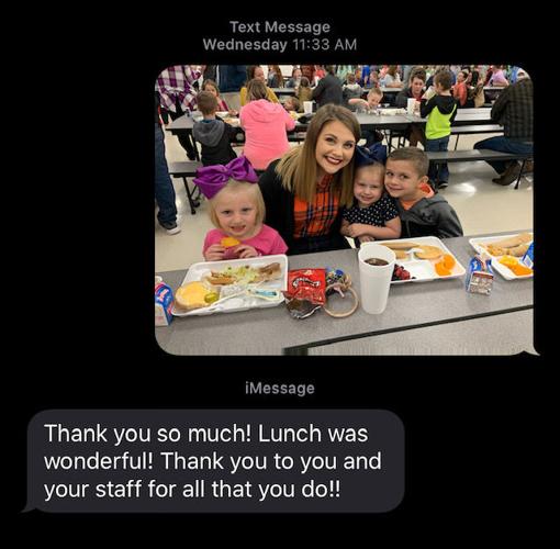Chisum celebrates school lunch week with parents Free