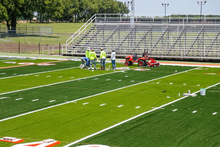Honey Grove ISD’s new 950K turf field almost ready for action News