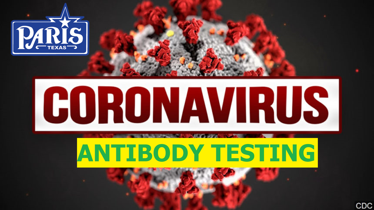 Registration For Paris Covid 19 Antibody Testing To Open Monday
