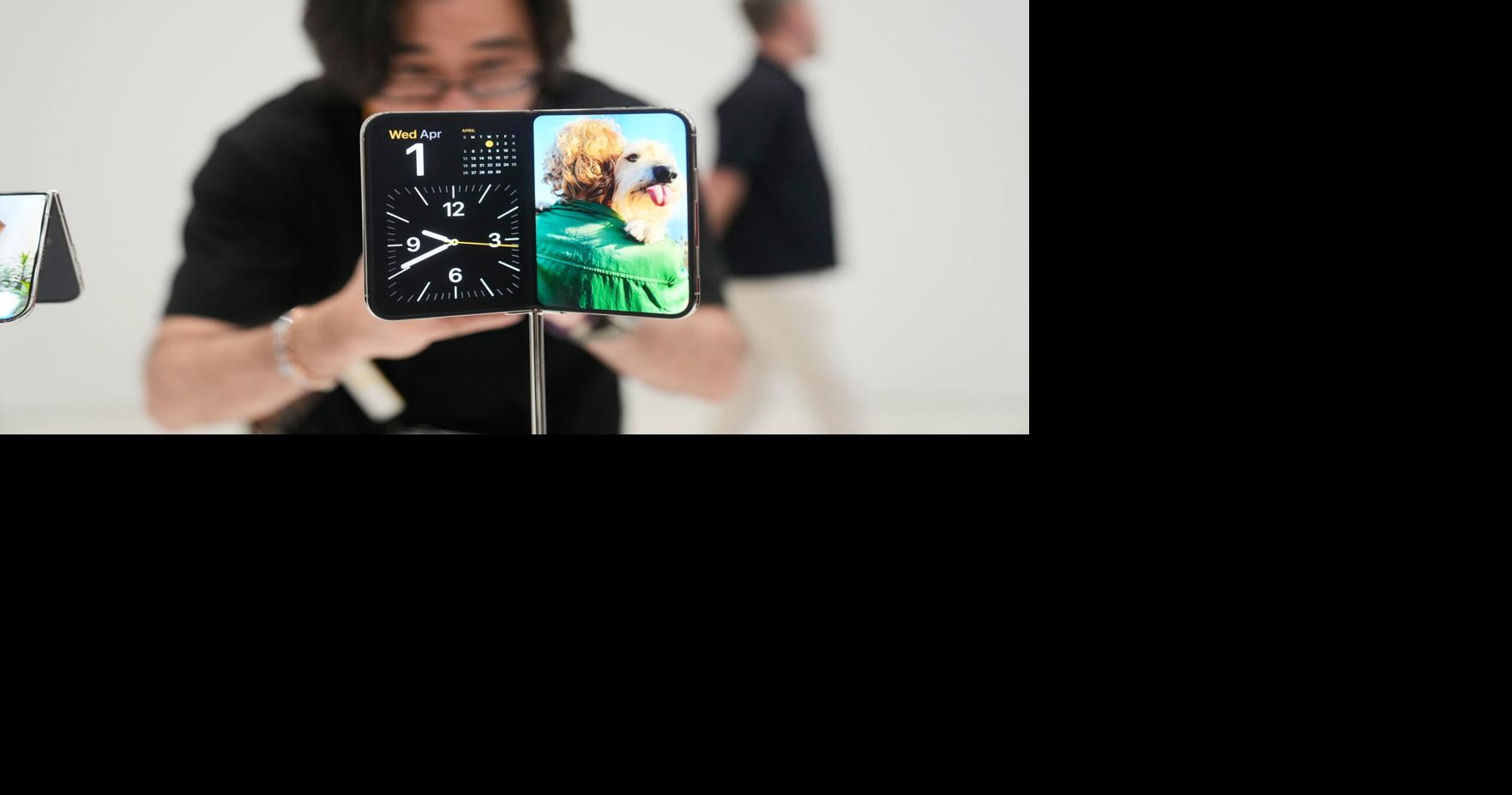 New Apple CEO unveils latest iPhone lineup, including a foldable model called Duo