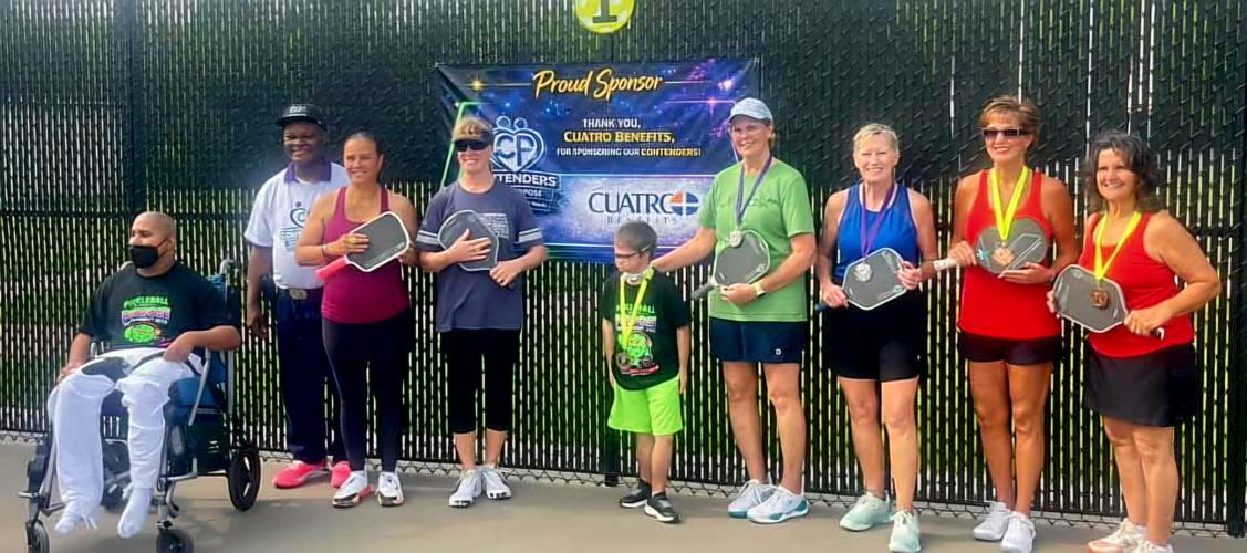 Pickleball tournament raises over $11K for The Contenders