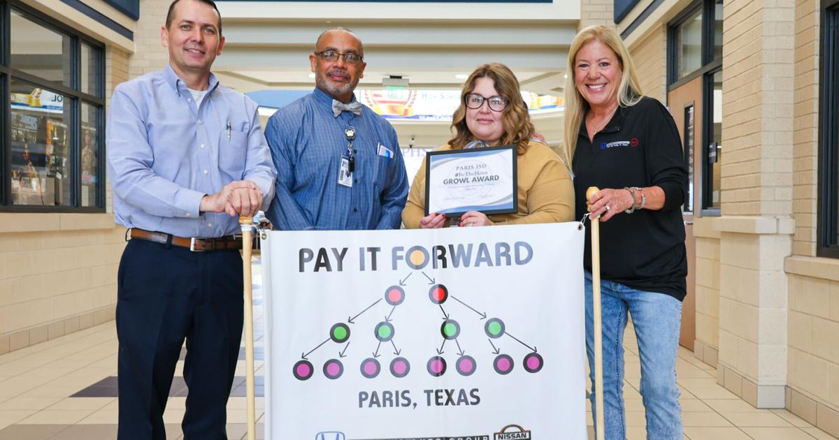 PISD, Mathews Auto Group name October GROWL Award teachers | News PISD, Mathews Auto Group name October GROWL Award teachers | News